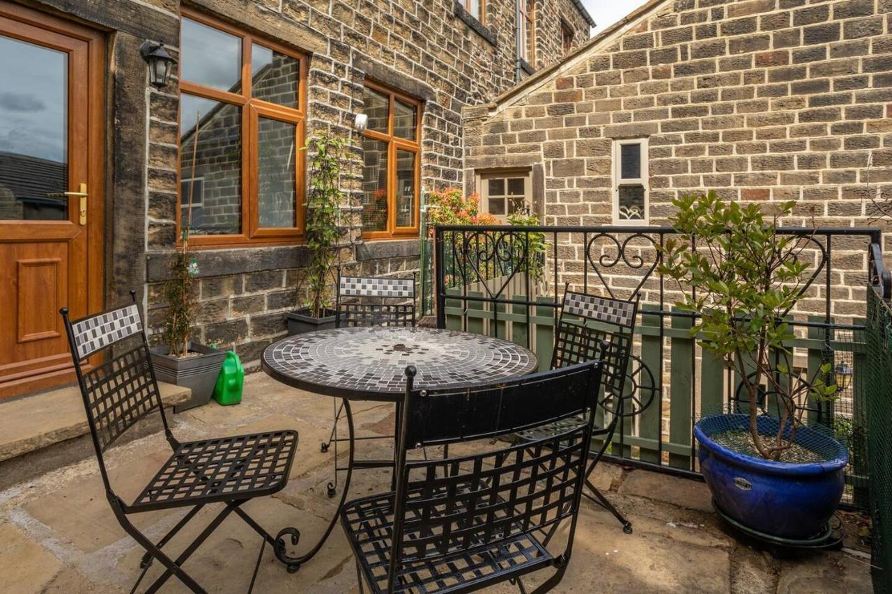 Apartamento Delightful 2 Bed Flat In Old Mill-Private Garden Keighley Exterior foto